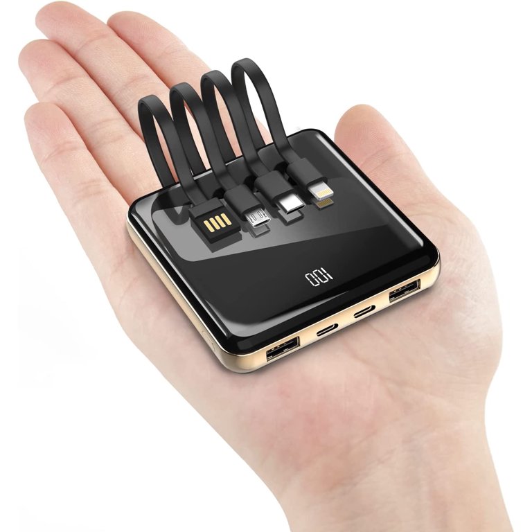 Enerbox – Mini Power Bank 20.000 mAh-Compacto y potente: energía confiable donde la necesites