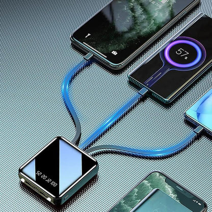 Enerbox – Mini Power Bank 20.000 mAh-Compacto y potente: energía confiable donde la necesites